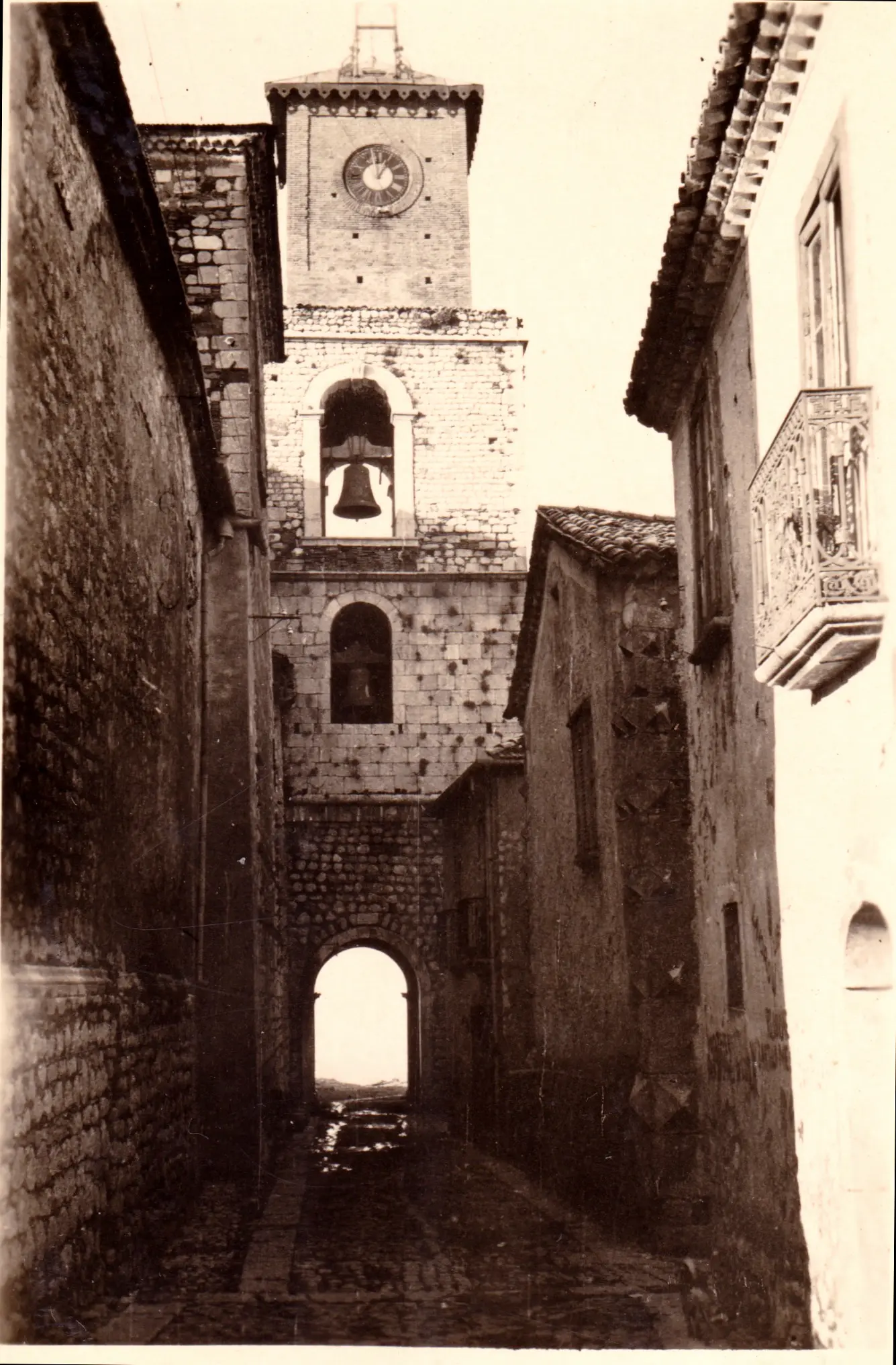 Historic Campanile in Sant’Angelo dei Lombardi